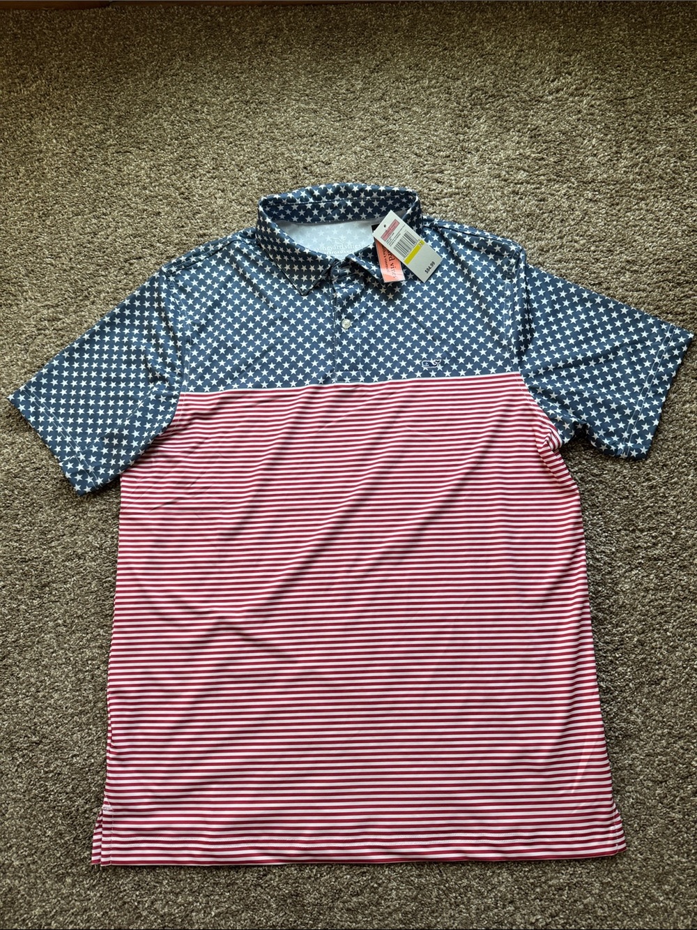 Vineyard Vines Stars & Stripes Polo Shirt